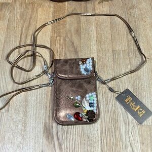 Treska crossbody cell phone bag Mim Davis creations